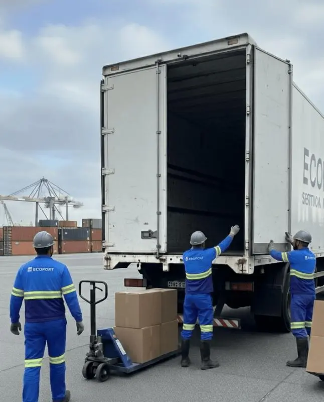 Carga e descarga de mercadorias