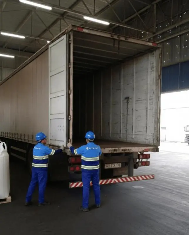 Carregamento e descarregamento de cargas