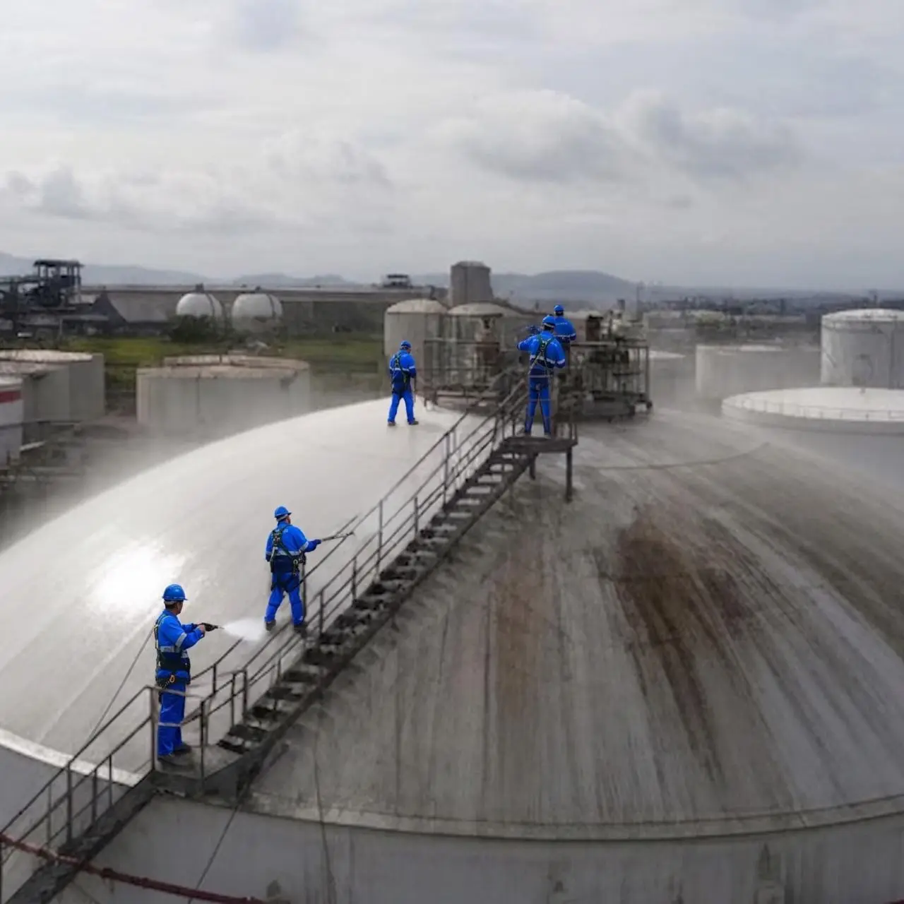 Empresa especializada em limpeza de silos