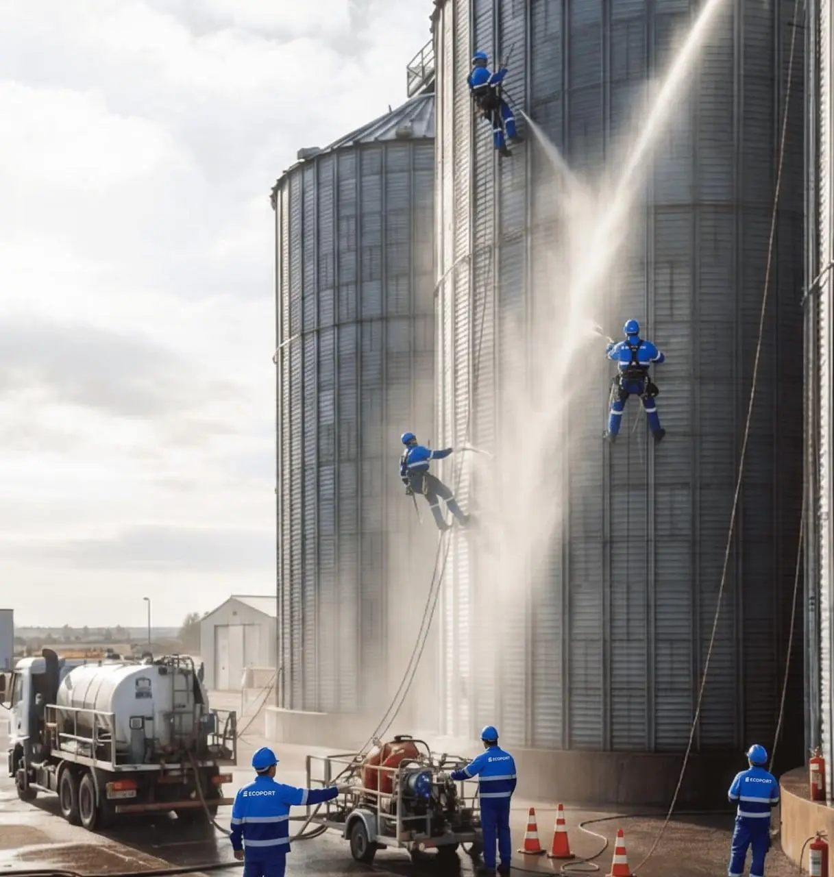 Empresa de limpeza de silos