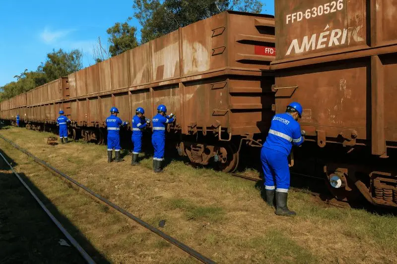 Fechamento de vagões de carga