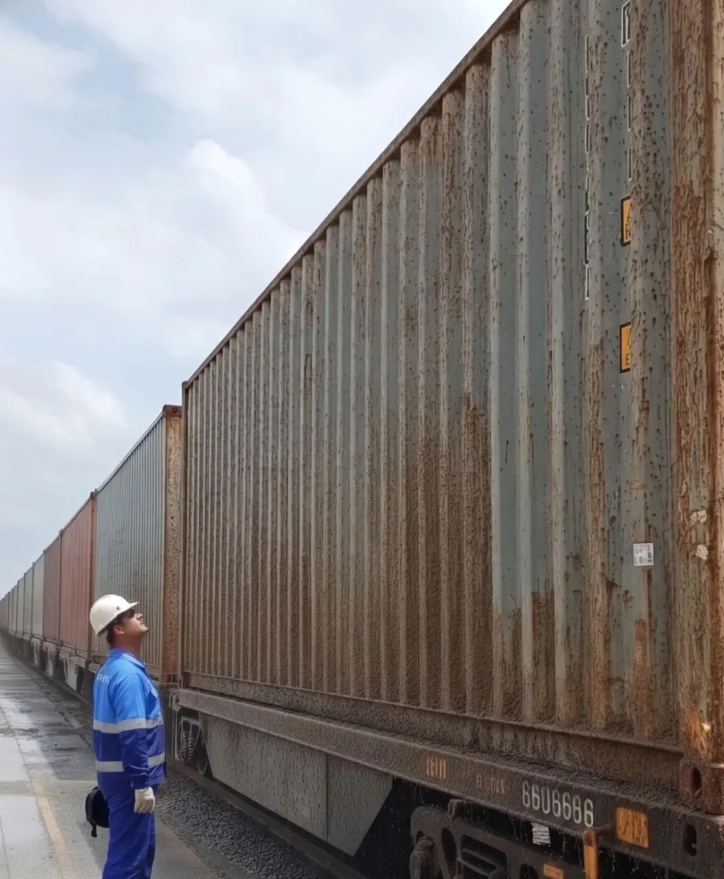 Lavagem de locomotivas a vapor