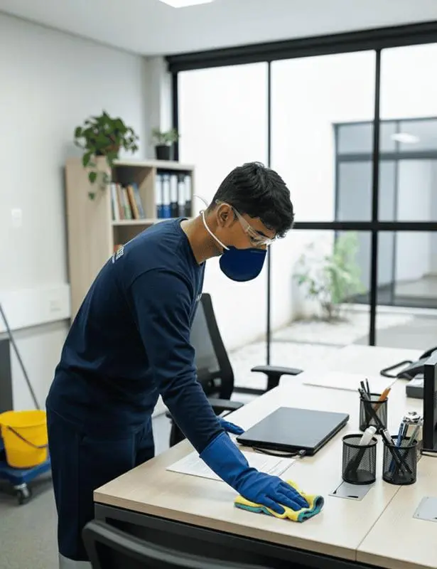Limpeza industrial e administrativa