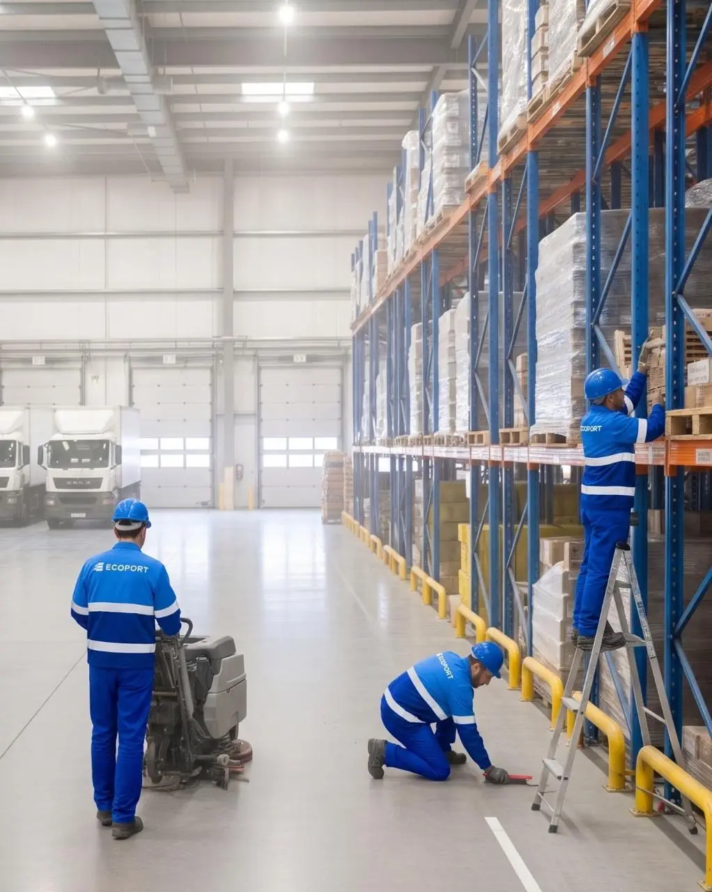 Limpeza operacional de ambientes industriais