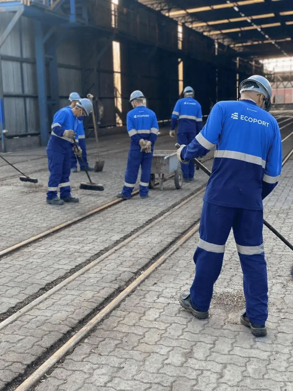 Limpeza de via para circulação de veículos ferroviários