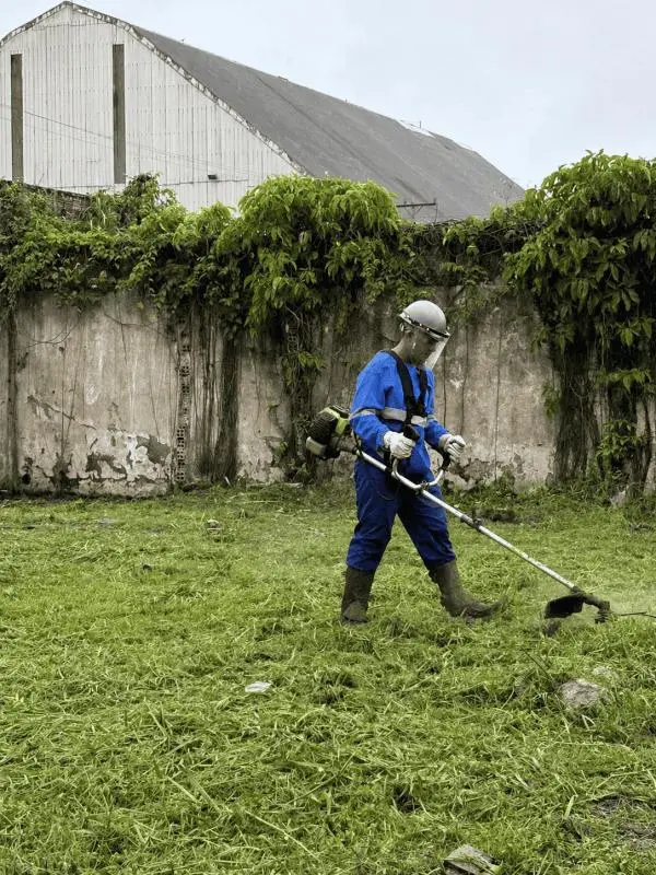 Roçada em áreas urbanas